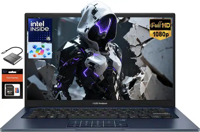 Intel Inside i5
Full HD 1080p
Tech-Express
Memory Adapter
ASUS Vivobook