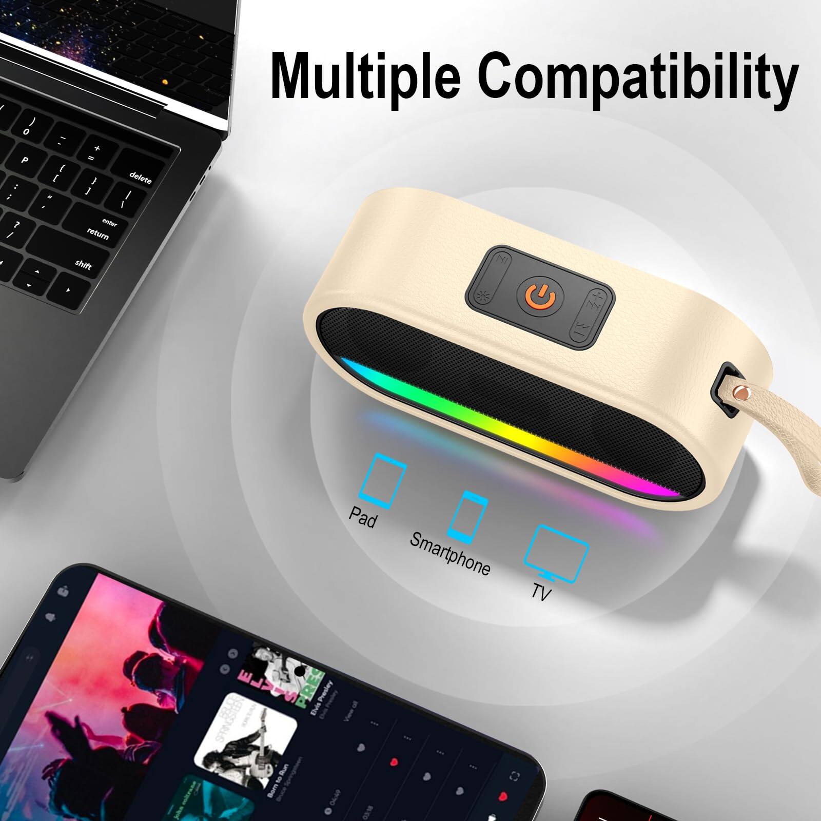 Multiple Compatibility  
Pad Smartphone TV