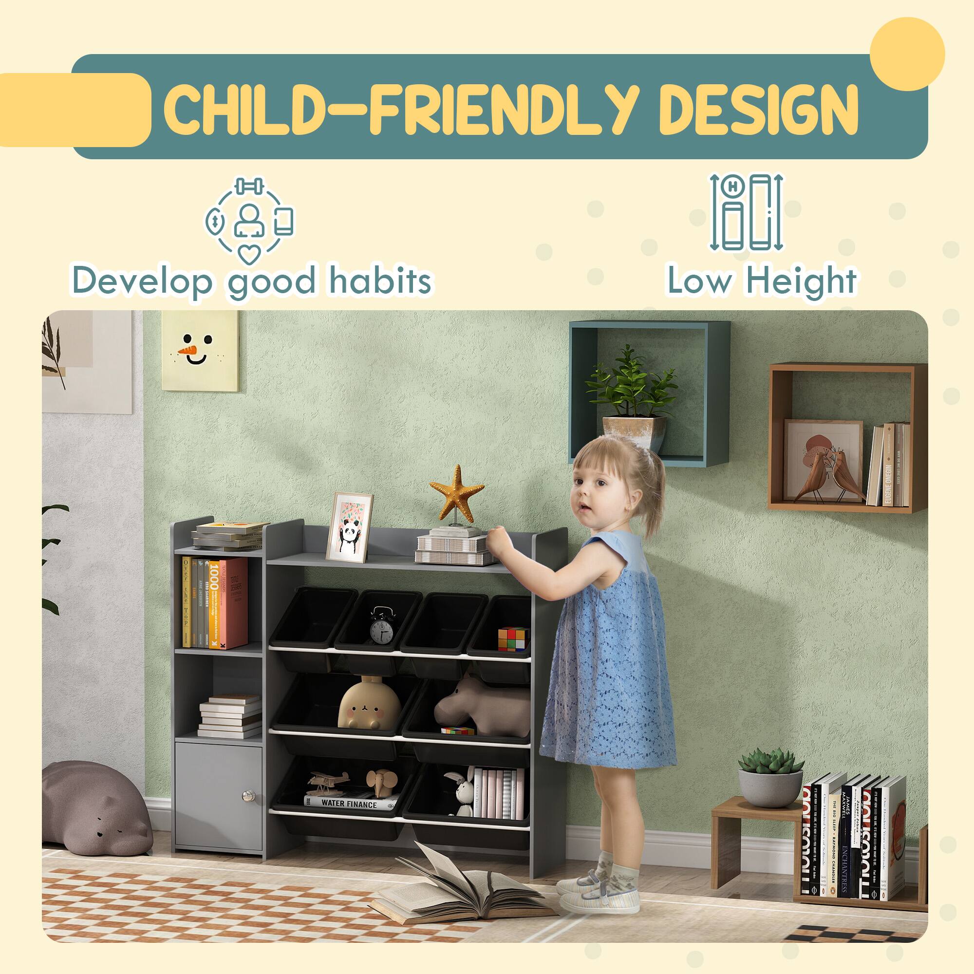 CHILD-FRIENDLY DESIGN

Develop good habits

Low Height