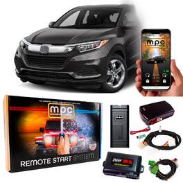 MPC - Smartphone Or OEM Activated Remote Start For 2016-2022 Honda HR-V - Key-to-Start - Black