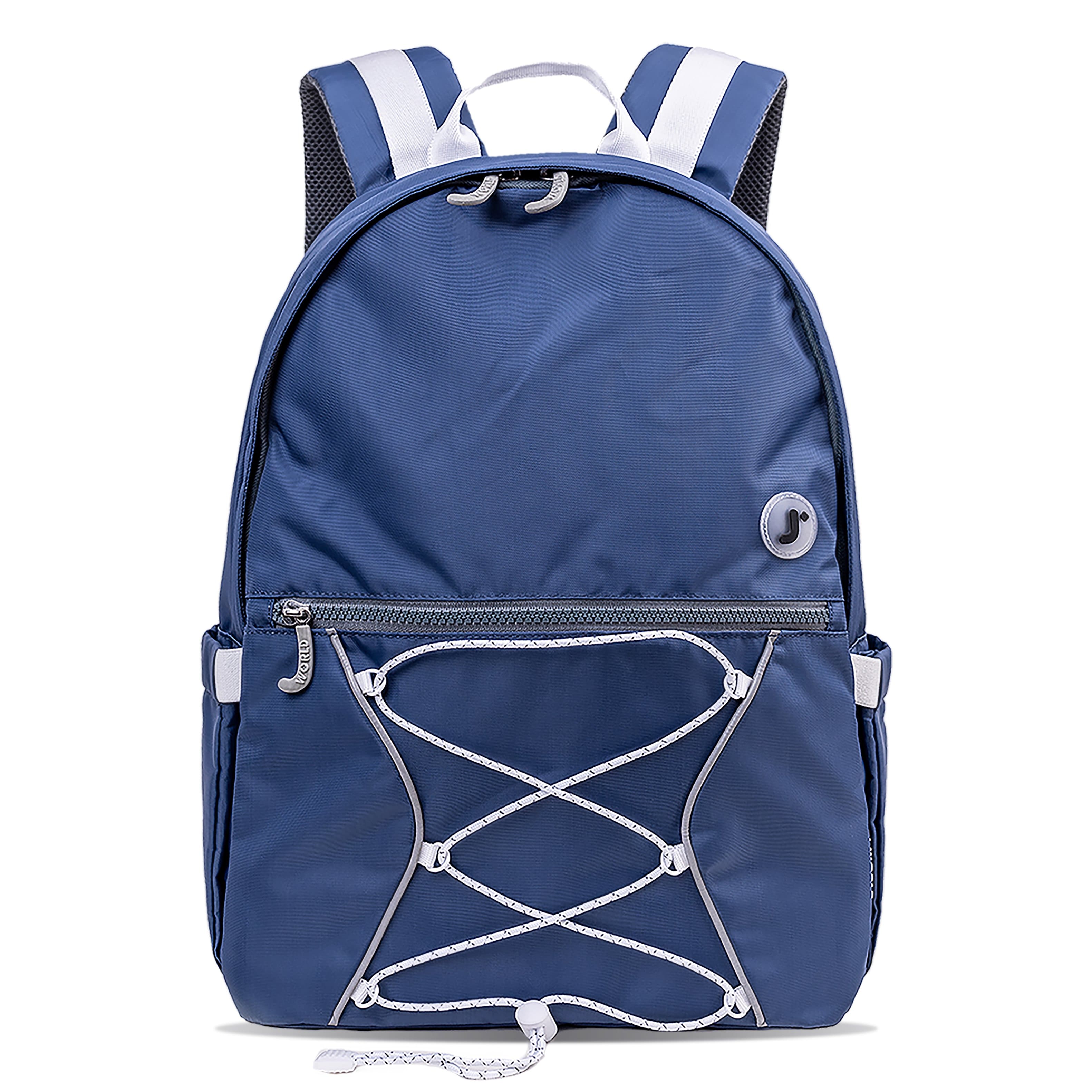 J World - Unisex Cristos Casual Backpack with Laptop Sleeve - ASHY BLUE