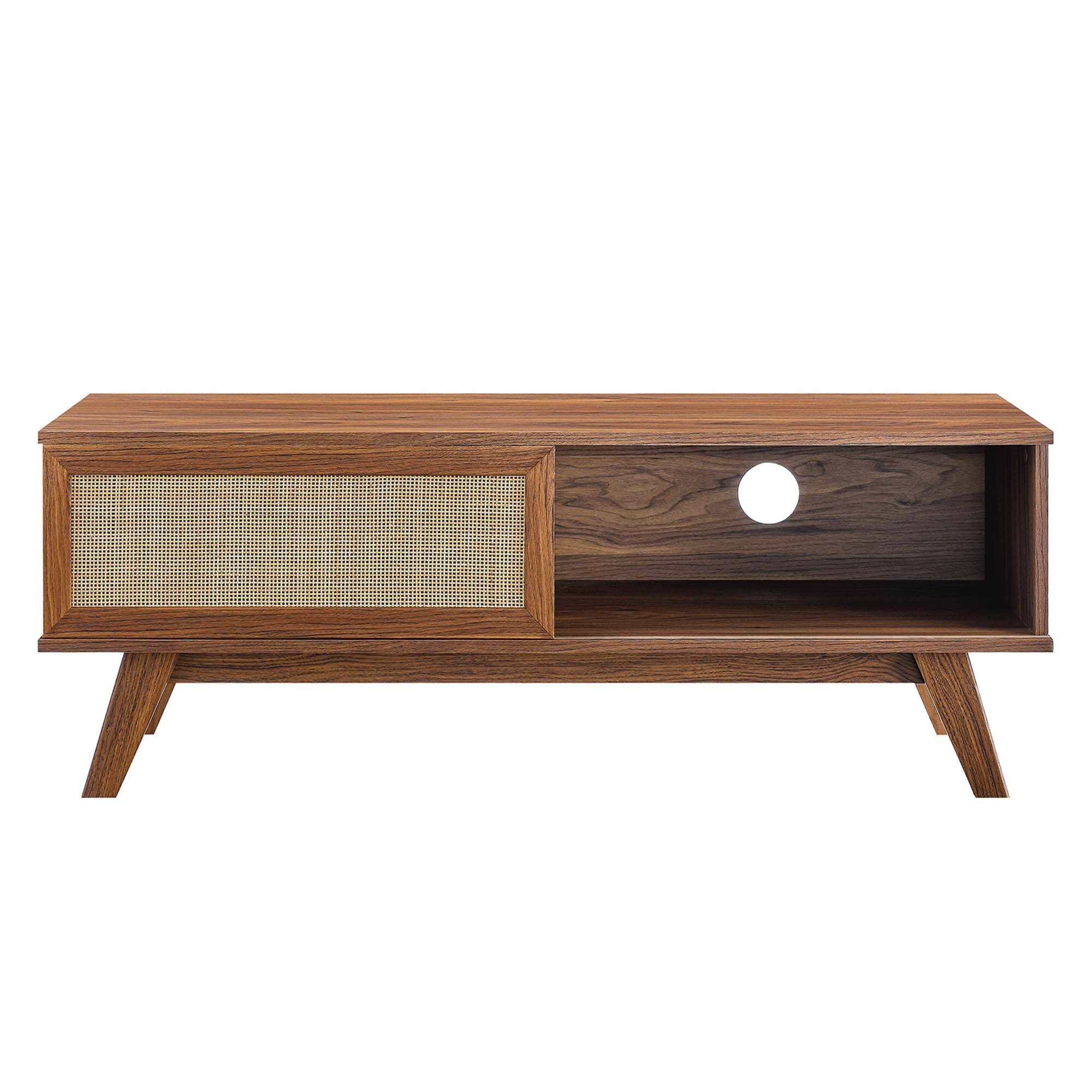 Alt View 1. Modway - Soma 47" TV Stand by Modway - Walnut.