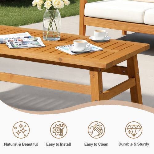 Natural & Beautiful  
Easy to Install  
Easy to Clean  
Durable & Sturdy