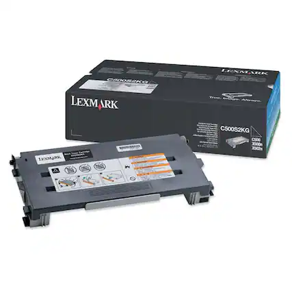 0500S2KG LEXMARK C500S2KG LEXMARK True Image. Always. Toner Cartridge - C500S2KG C500 - X500m In X502n