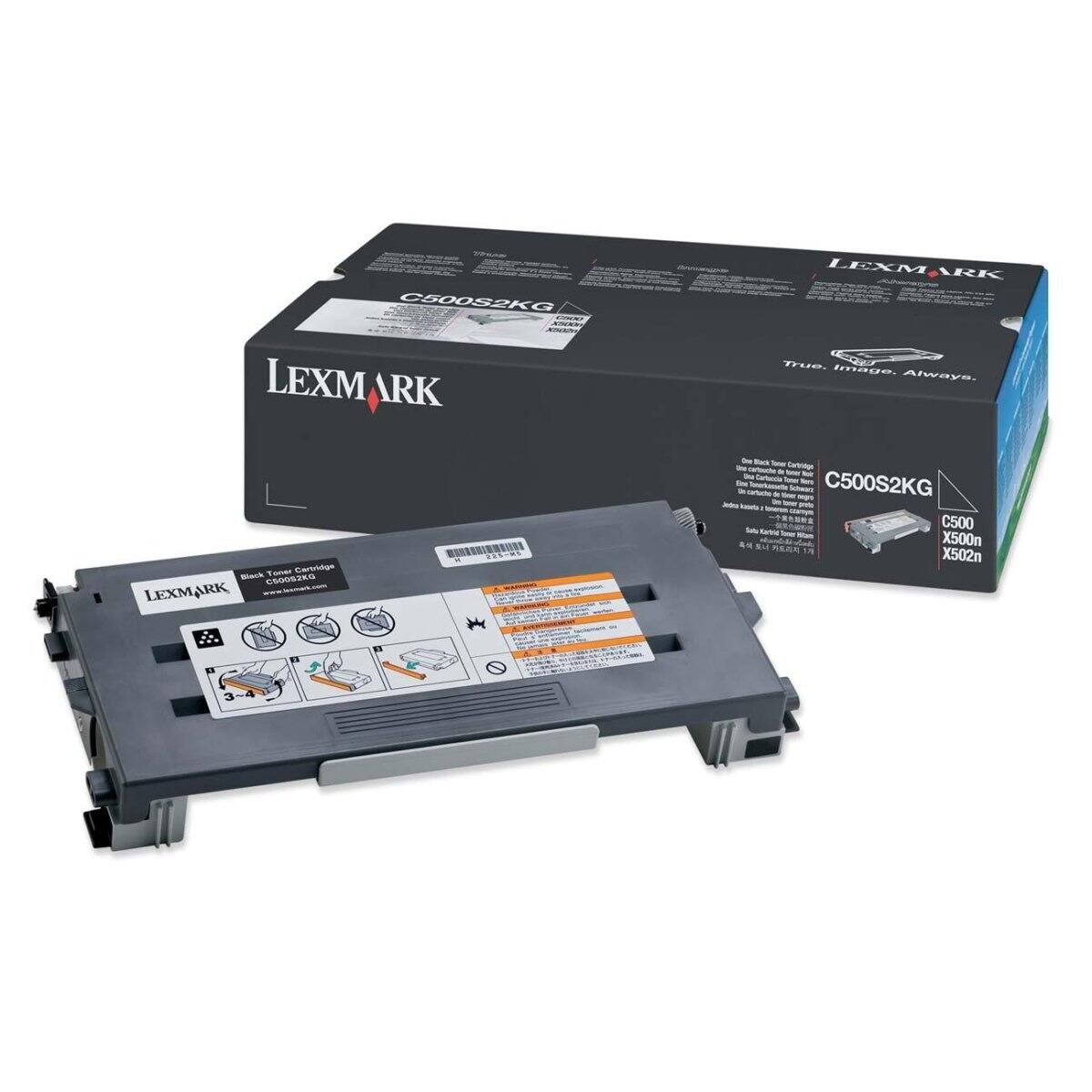 0500S2KG LEXMARK C500S2KG LEXMARK True Image. Always. Toner Cartridge - C500S2KG C500 - X500m In X502n