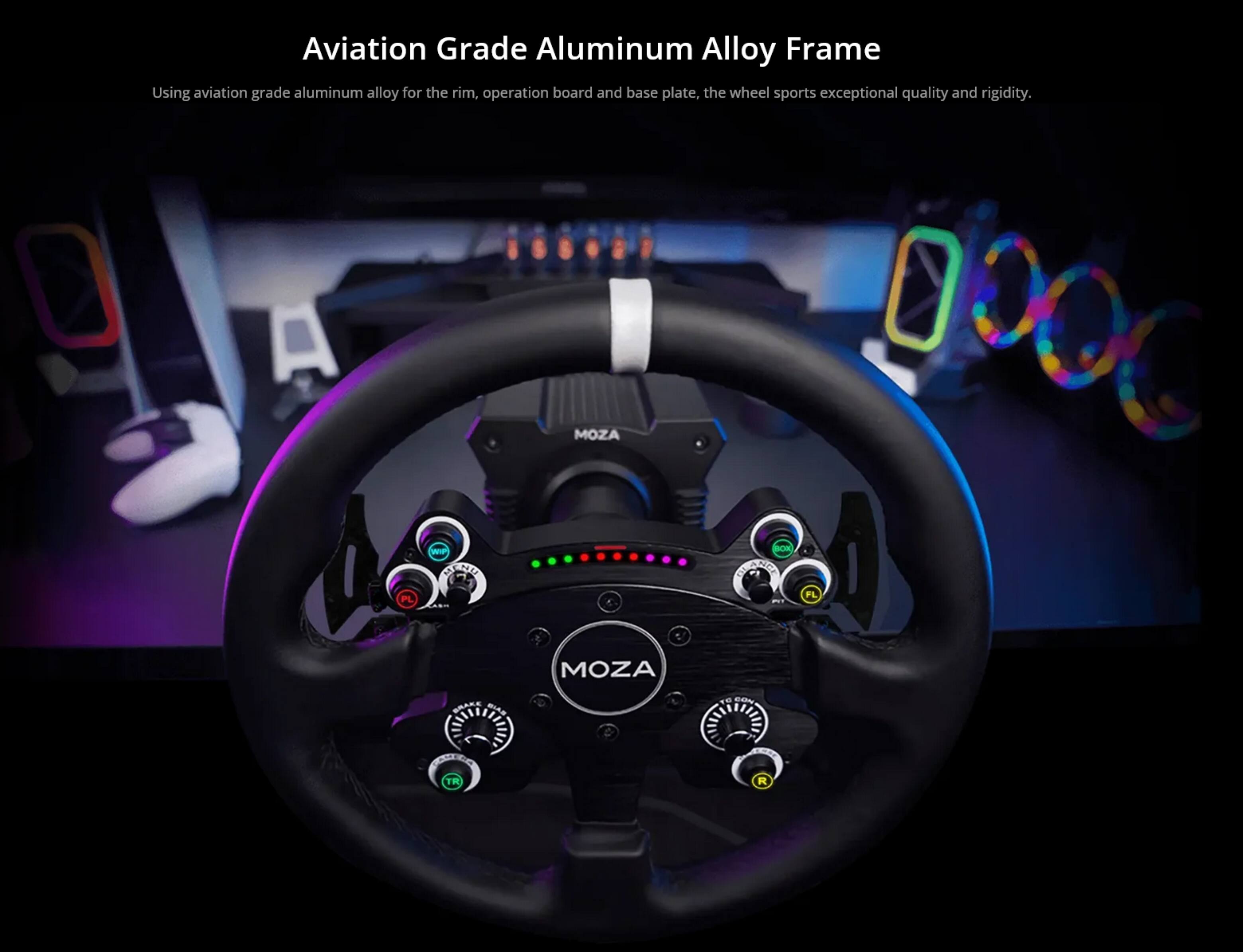 Aviation Grade Aluminum Alloy Frame

Using aviation grade aluminum alloy for the rim, operation board and base plate, the wheel sports exceptional quality and rigidity.