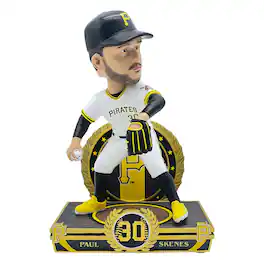 FOCO - Paul Skenes Pittsburgh Pirates 8" Exclusive Elite Icon Bobblehead - Multicolor