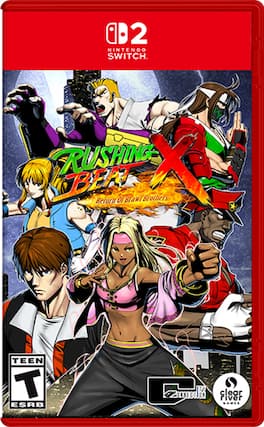 2 NINTENDO SWITCH. RUSHING BEAT X Return of Brawl Brothers TEEN T ESRB 2020 clear river GAMES - T (Teen 13+)