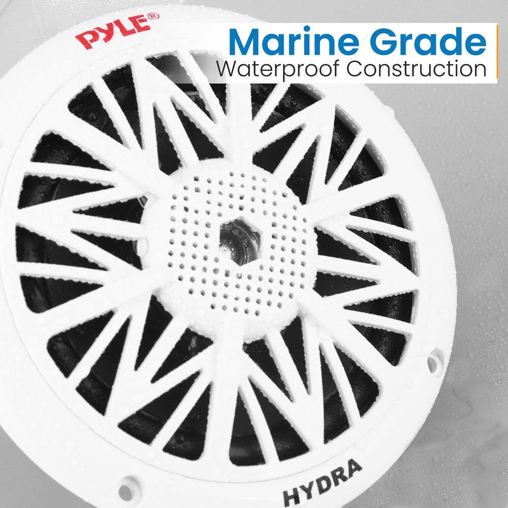 PYLE®  
Marine Grade  
Waterproof Construction  
HYDRA