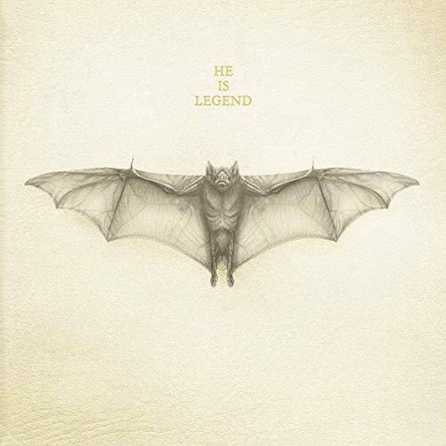 Front. He Is Legend - White Bat   - VINYL LP .