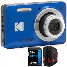 KODAK S2 XC
5X WIDE
PIXPRO Aspheric Zoom Lens
28-140mm (Equivalent)
FULL HD
32GB Lexar 800x SDHC UHS-I V10
120 MB/s