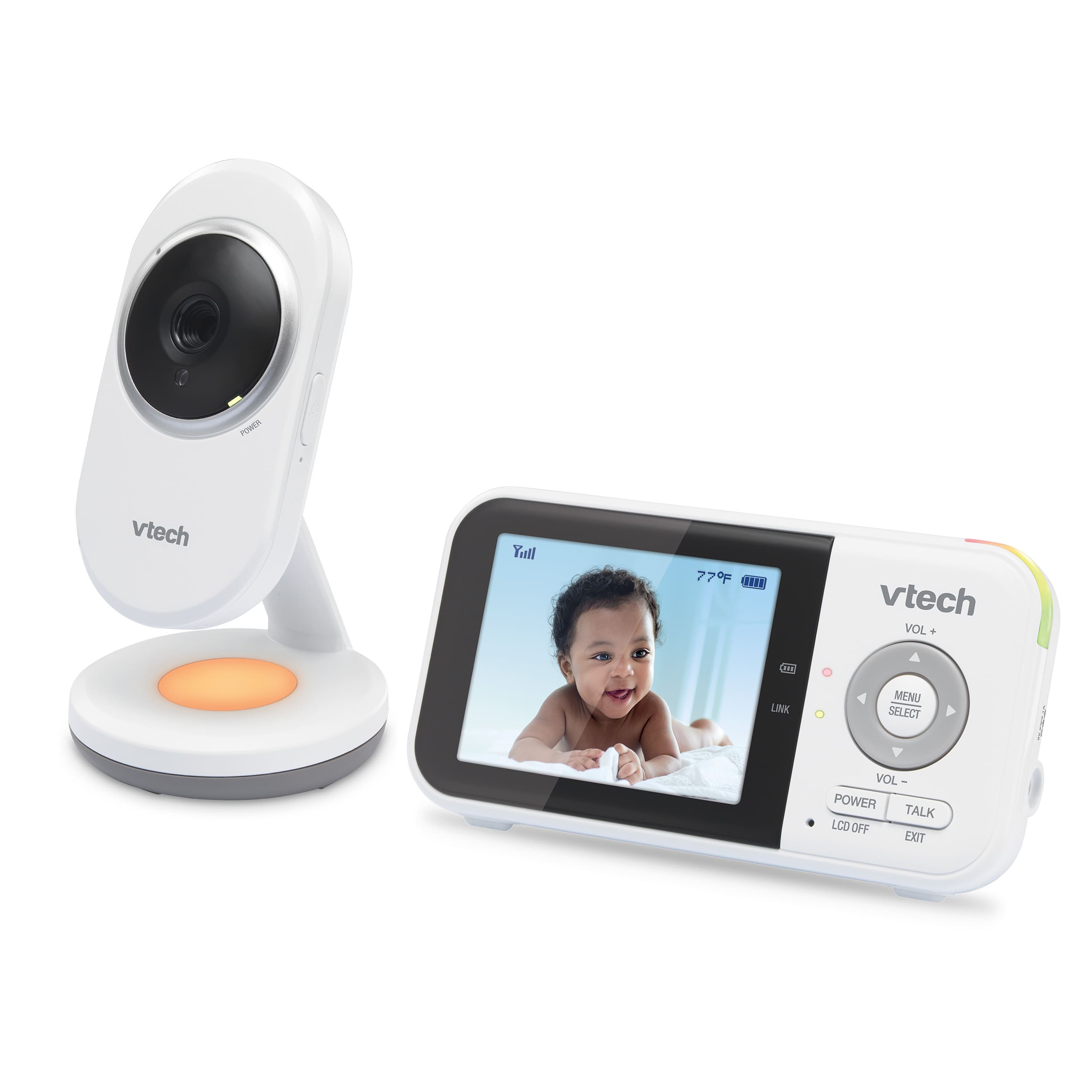 Vtech baby monitor dual deals camera