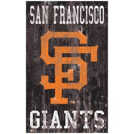 Fan Creations - San Francisco Giants 11'' x 19'' Heritage Distressed Logo Sign - Multicolor