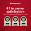 KitchenAid #1 in owner satisfaction with dishwashers 3 years in a row* CUSTOMER HIGHEST PATISFACTION J.D.POWER DISHWASHERS 2014, 2015, 2016, 2017, 2018, 2019, 2020, 2021, 2022, 2023 CUSTOMER HIGHEST RATISFACTION JDPOWER DISHWASHERS 2014, 2015, 2016, 2017, 2018, 2019, 2020, 2021, 2022, 2023 *Data is based on the first 12 months of ownership. For J.D. Power 2024 award information, visit jdpower.com/awards.