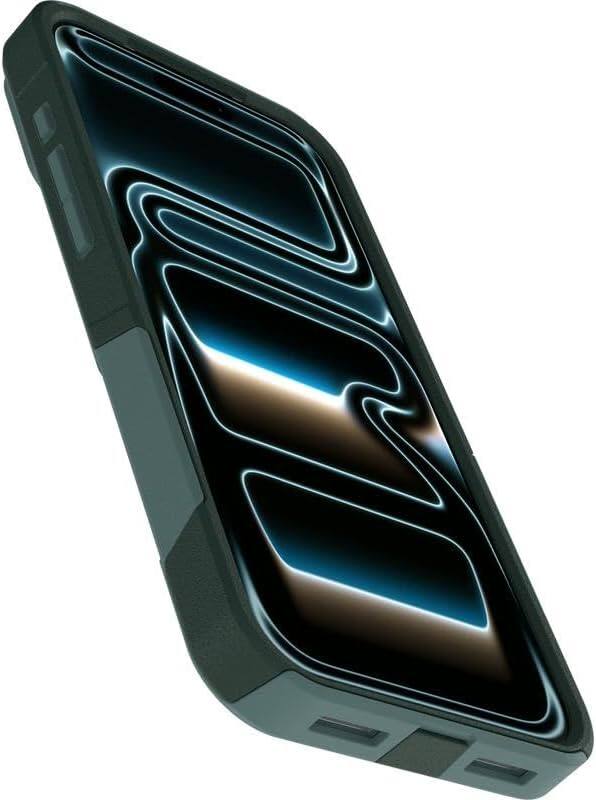 Alt View 1. OtterBox - OtterBox iPhone 17 Pro Max, Bundle: Commuter Series MagSafe Case & Screen Protector, Built-in magnets, Thin & Protective - Sagebrush (Green).