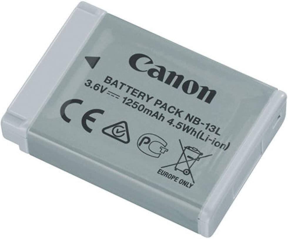Canon BATTERY PACK NB-13L 3.6V 1250mAh 4.5Wh (Li-ion) EUROPE ONLY