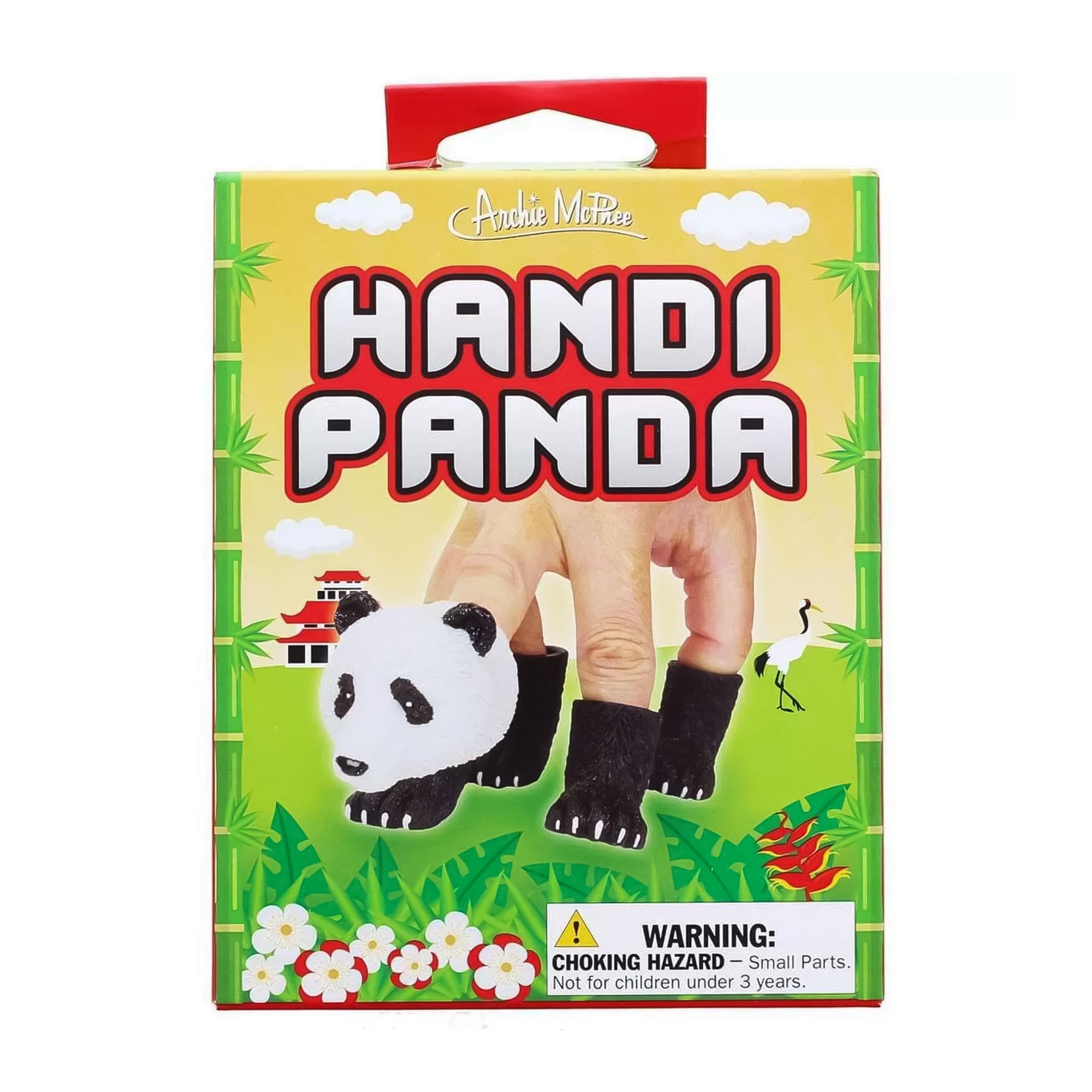 Archie McPhee HANDI PANDA! WARNING: CHOKING HAZARD - Small Parts. Not for children under 3 years.
