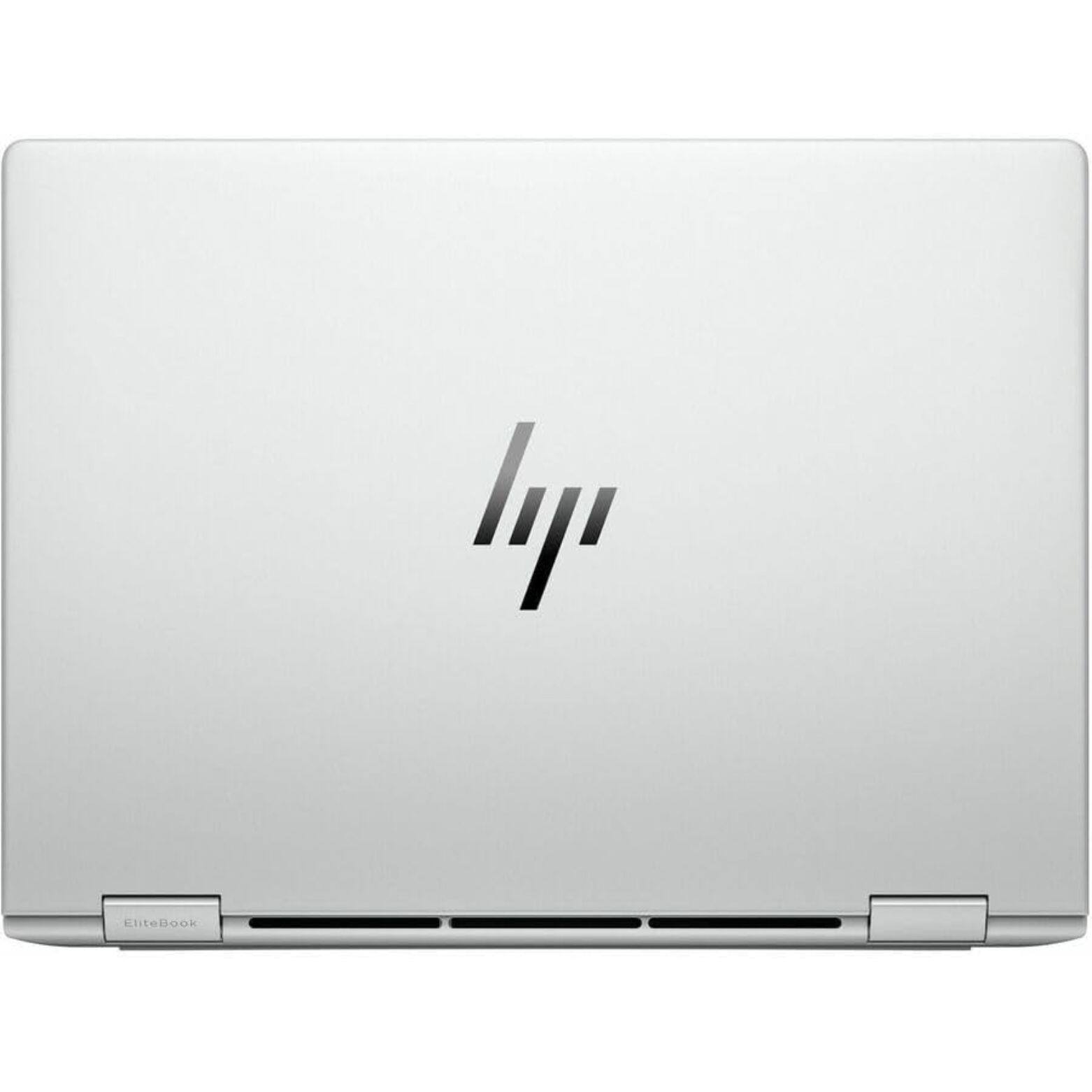 Alt View 4. HP - EliteBook 8 Flip G1i 13.3" WUXGA Touch Intel Ultra 7 255U 2 GHz 32 GB 512 GB SSD Intel Graphics Windows 11 Pro Laptop - Silver.