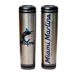 Dugout Mugs - Miami Marlins 20oz. Metal Bat Tumbler - Multicolor