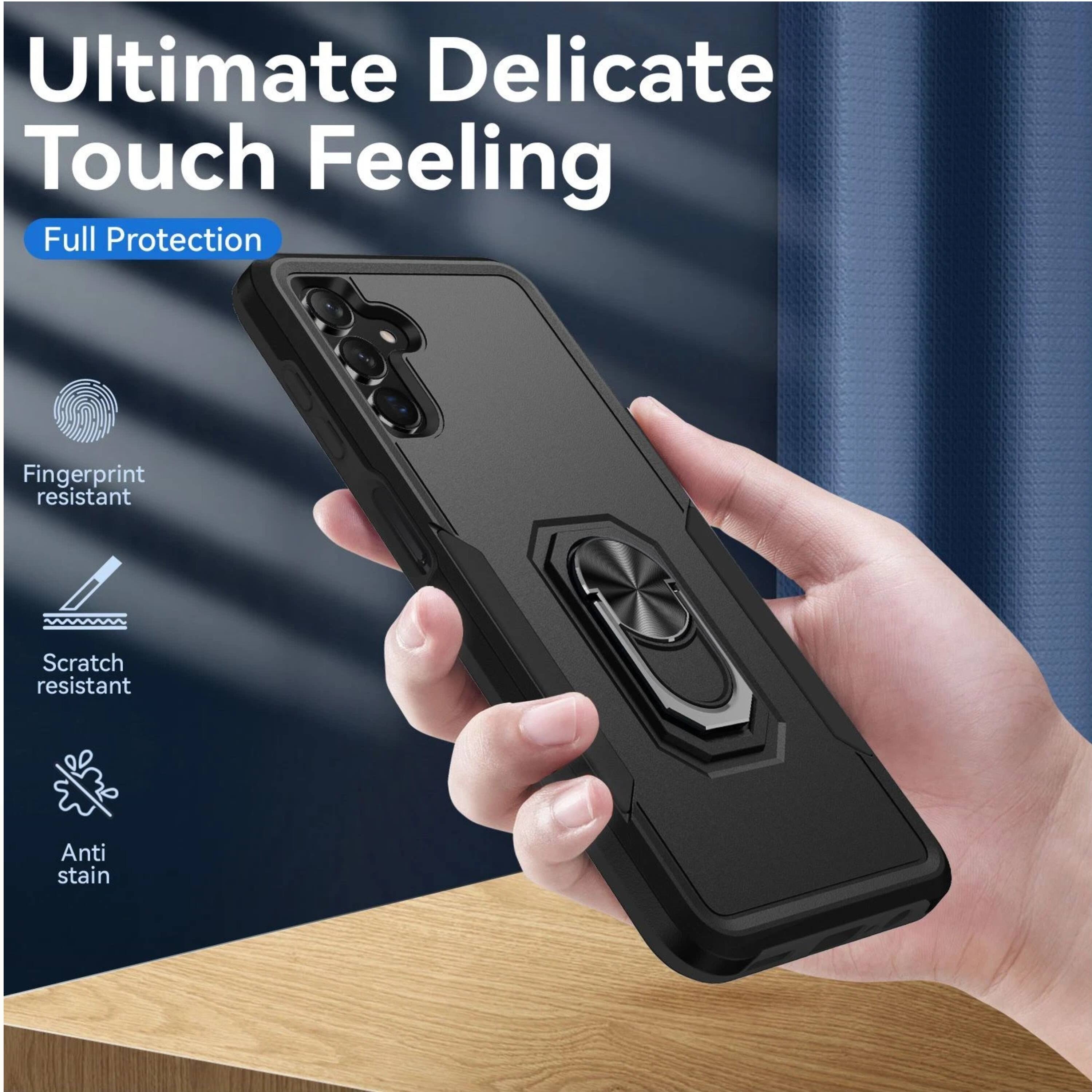 Ultimate Delicate Touch Feeling  
Full Protection  
Fingerprint resistant  
Scratch resistant  
Anti stain