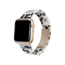 Posh Tech - Charlie Resin Link Band for Apple Watch - Light Tortoise