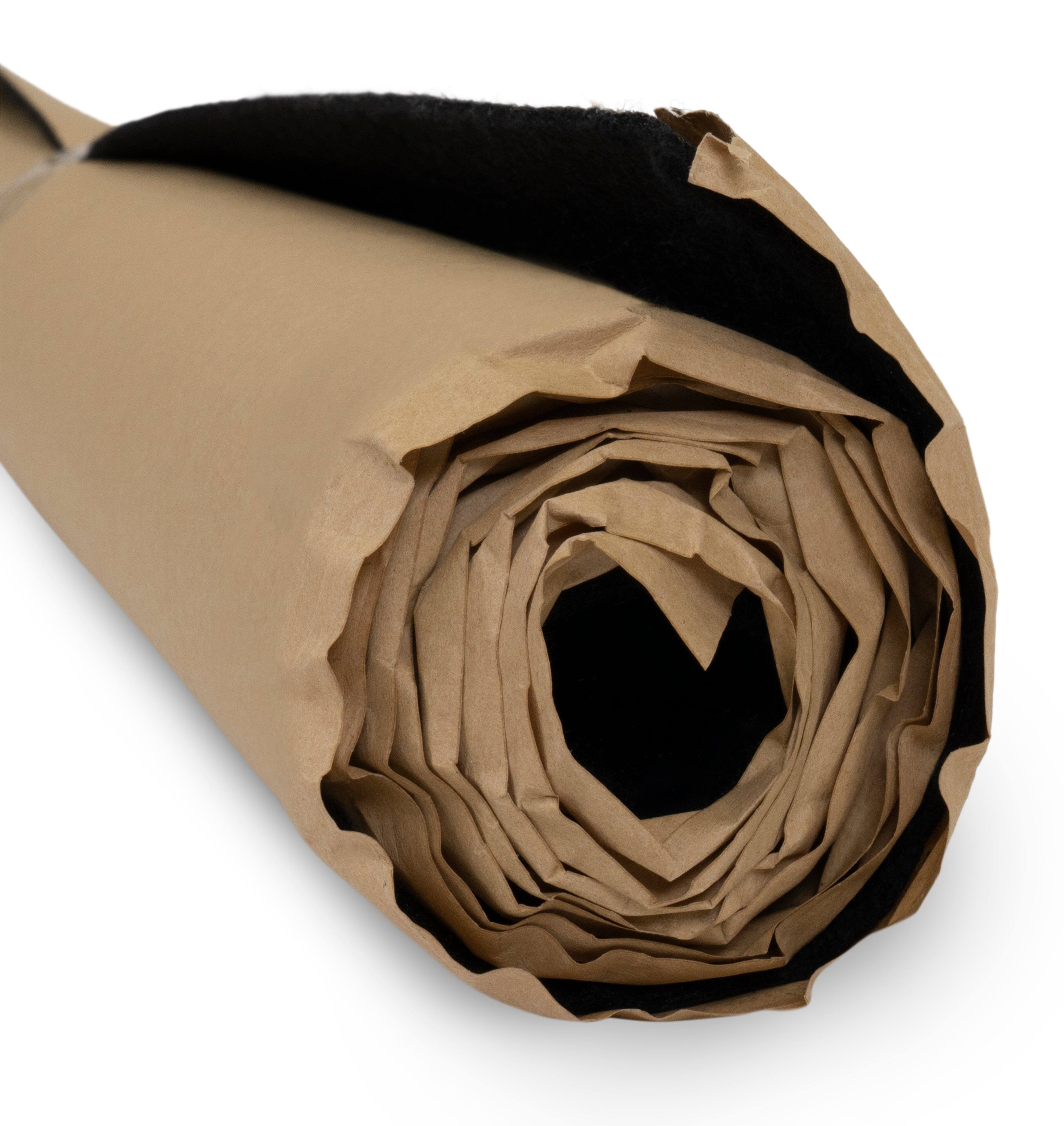 Back. NVX - STBXC16 39"x 59" L Black Subwoofer Box/Trunk Liner Carpet with Adhesive Back.