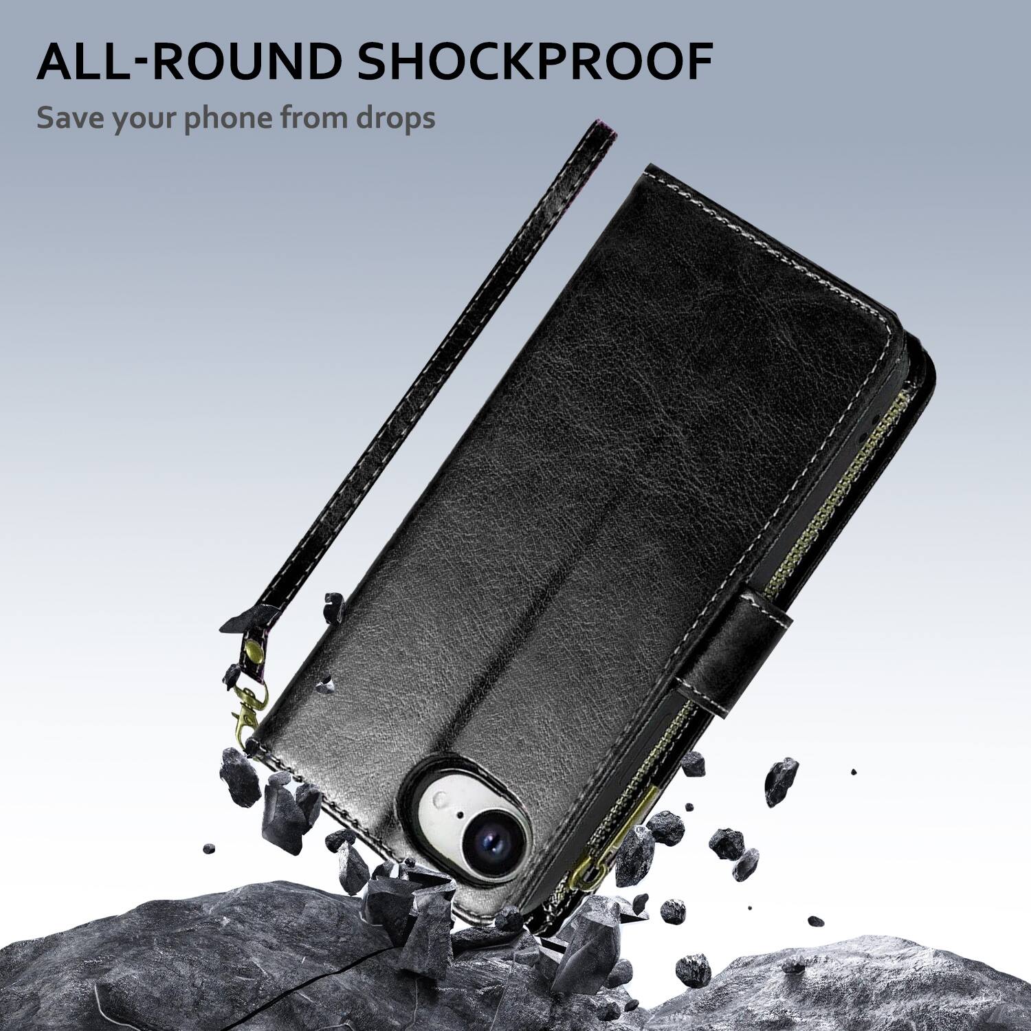 ALL-ROUND SHOCKPROOF  
Save your phone from drops