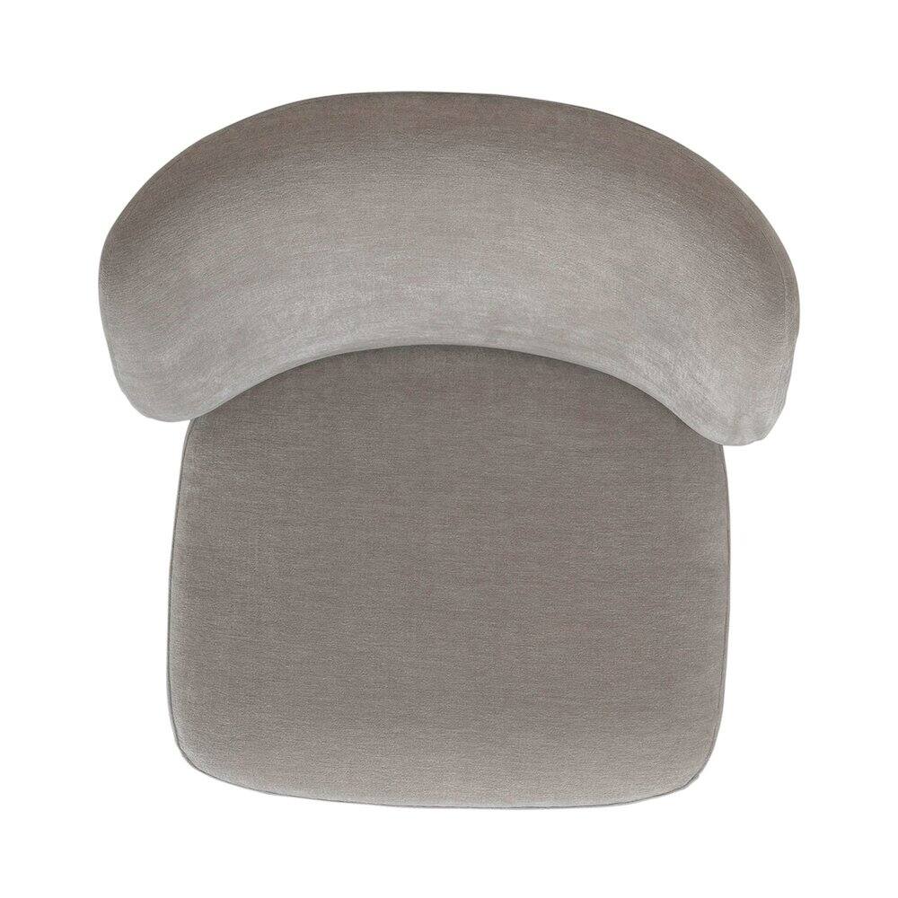 Alt View 4. Liberty Furniture Industries - Accent Dining Chair with Castors - Rounded Back - Truffle Upholstry - Brown.