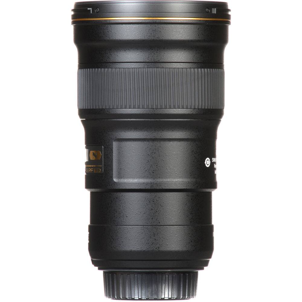 Back. Nikon - Nikon AF-S NIKKOR 300mm f/4E PF ED VR Lens (2223) + Filter Kit + Cap Keeper - Bundle - Black.