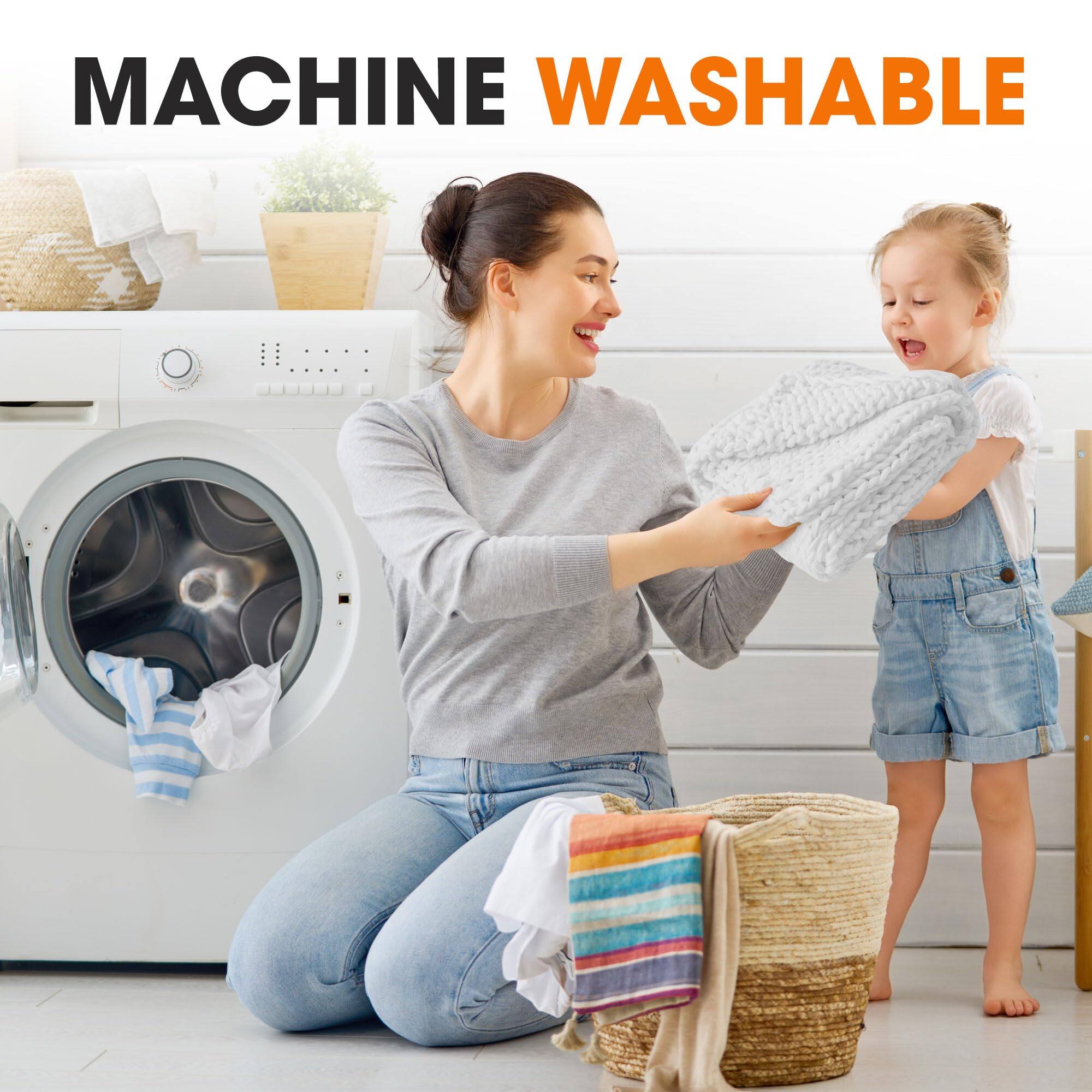 MACHINE WASHABLE