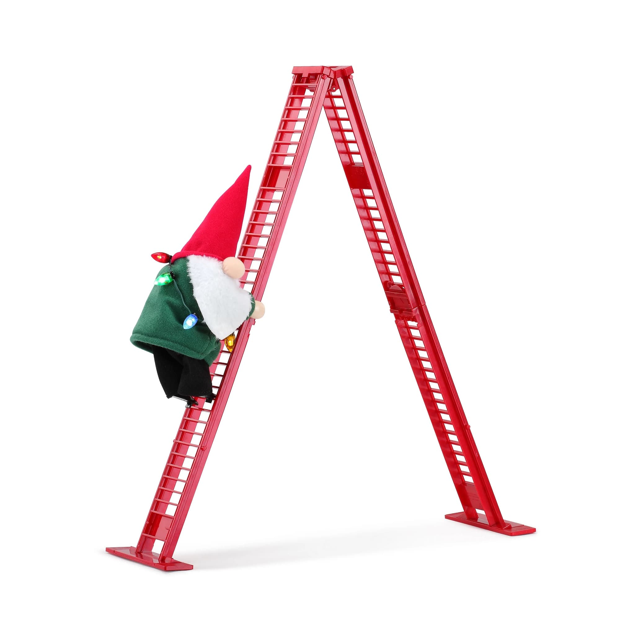 Mr. Christmas - Mini Super Climbing Gnome Decoration - Red