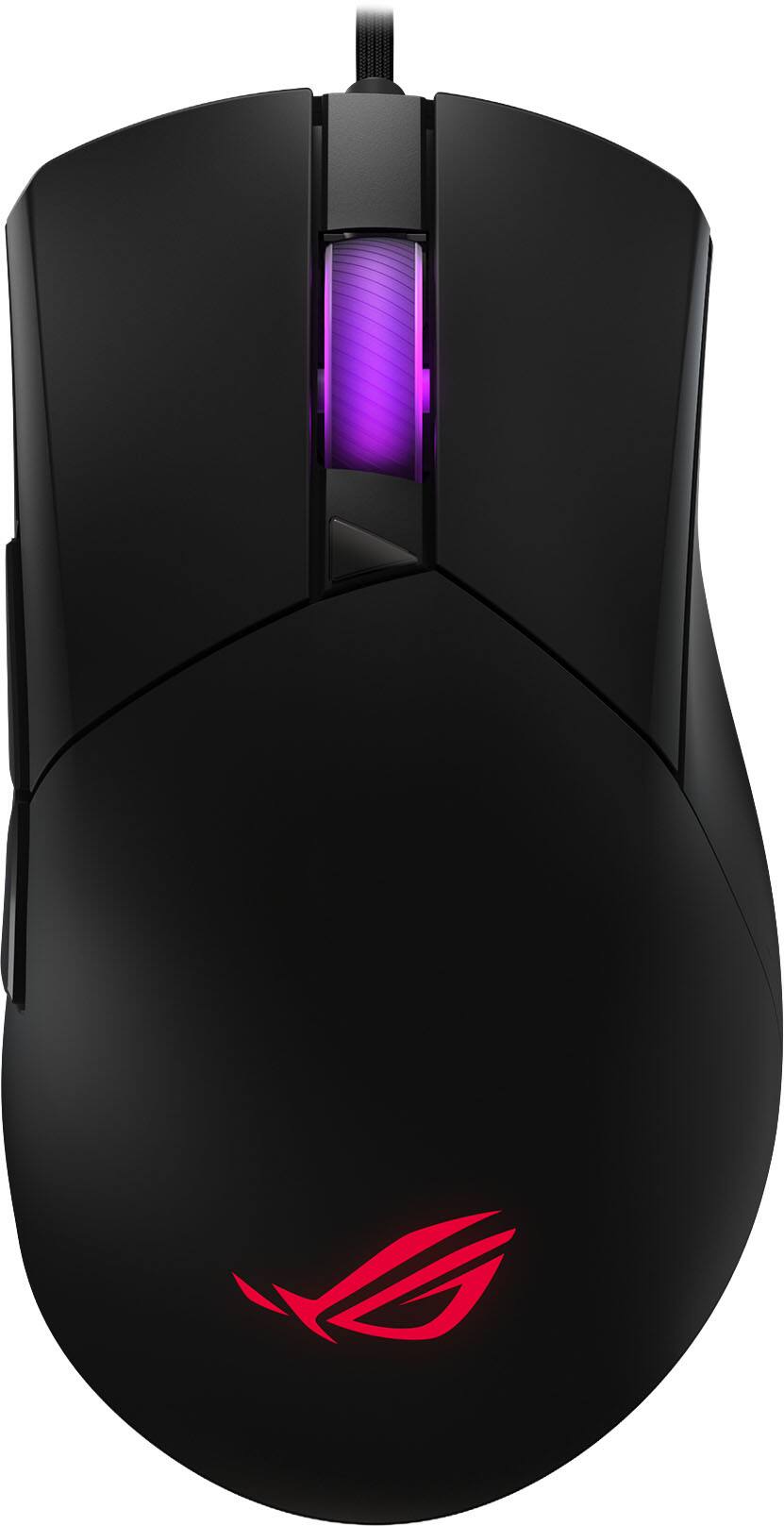 ASUS - ROG Gladius III Core Lightweight Optical Ergonomic Gaming Mouse - Wired - Black