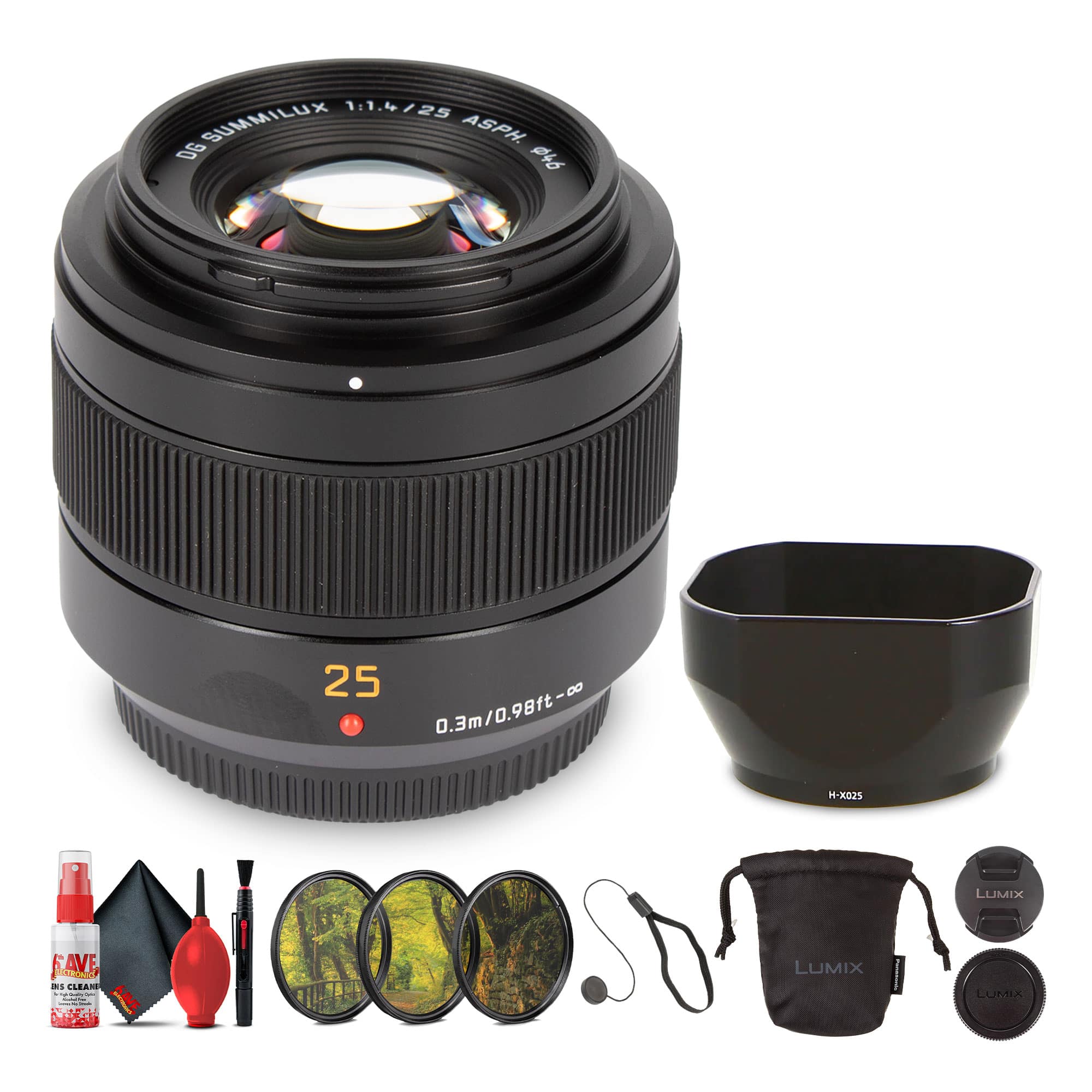 Panasonic - Leica DG Summilux 25mm f/1.4 II ASPH. Lens