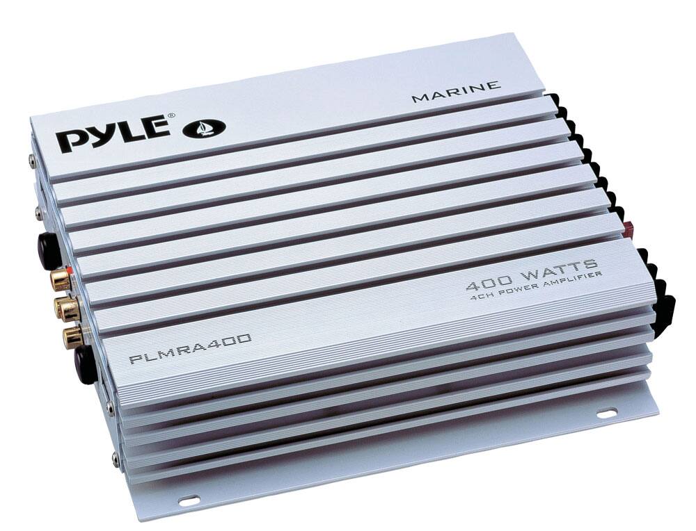 PYLE MARINE 400 WATTS 4CH POWER AMPLIFIER PLMRA400