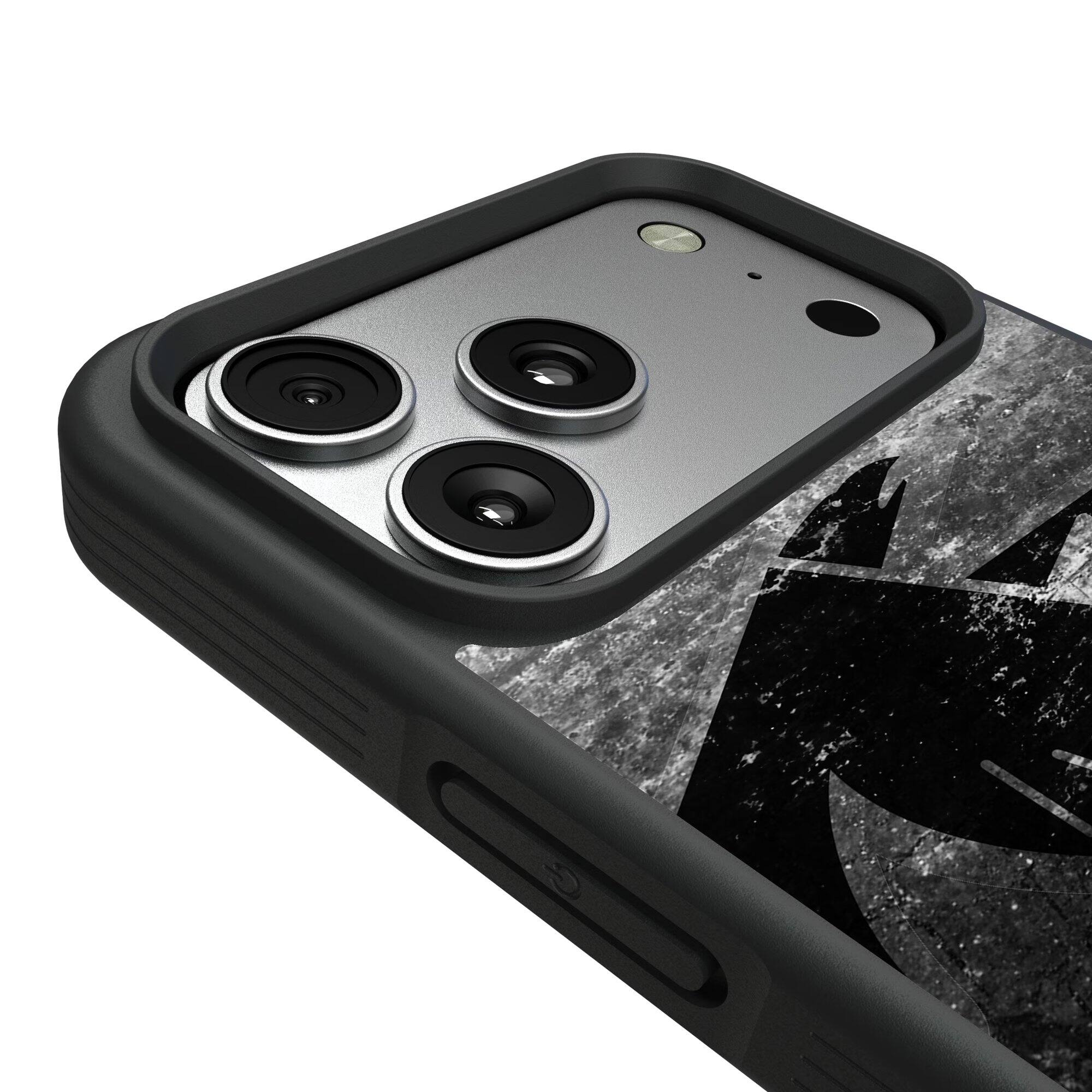 Alt View 2. Keyscaper - Atlanta Falcons iPhone Legendary Design Bump Case - 13 mini - Multicolor.