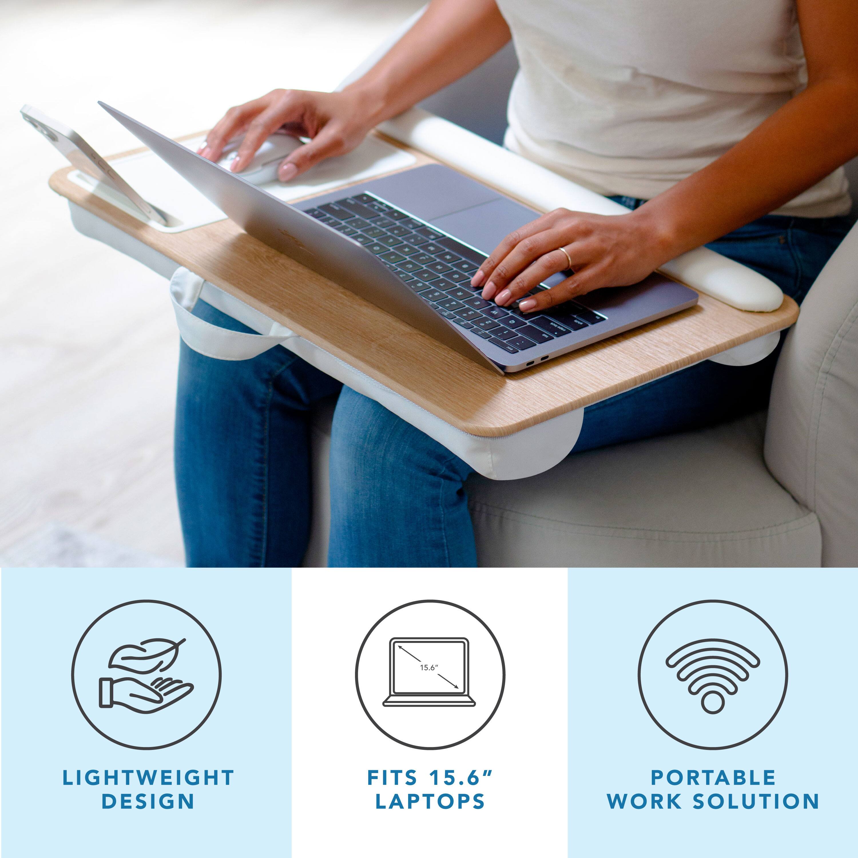 - - - + - a . - - - - - - - - - - - - - - - - - -  - - - - - 15.4* LIGHTWEIGHT DESIGN FITS 15.6" LAPTOPS PORTABLE WORK SOLUTION