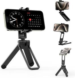HM 1810 - Ma26 Phone Tripod Pocket Cell Vlog Video Handle Aluminium Smartphone Desk Stand 2 Cold Shoe Size All In One - Default