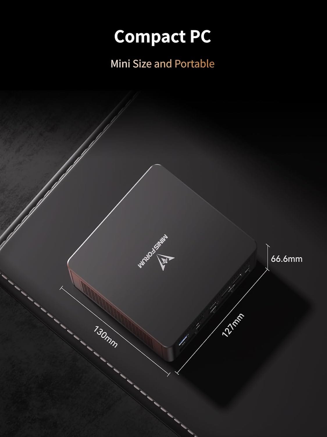 Minisforum UM890 Pro Mini Desktop PC AMD Ryzen 9 8945HS 32GB