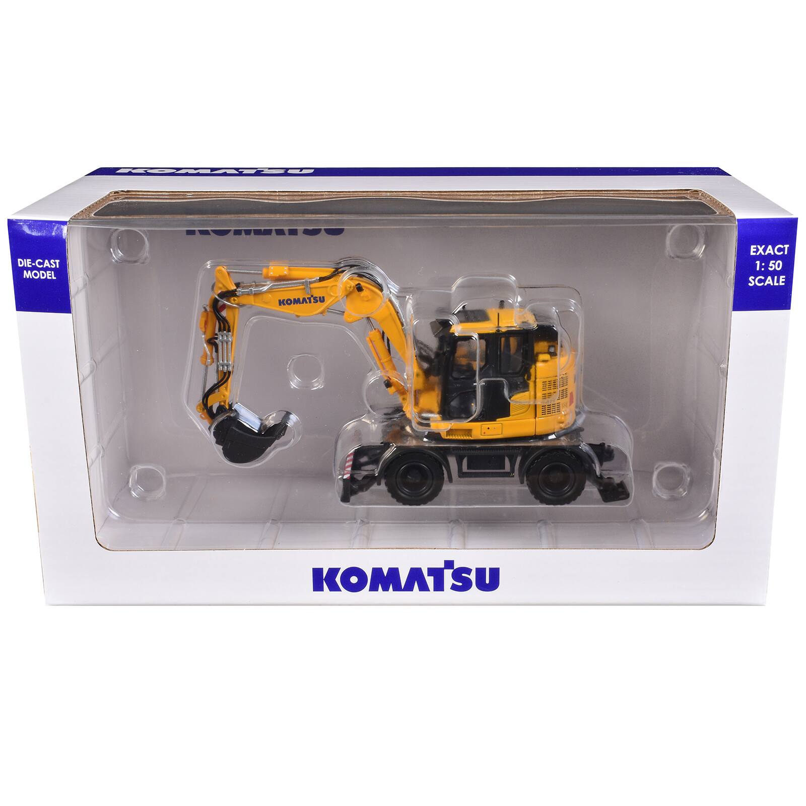 KOMATSU  
DIE-CAST MODEL  
KOMATSU  
EXACT 1:50 SCALE  
KOMATSU