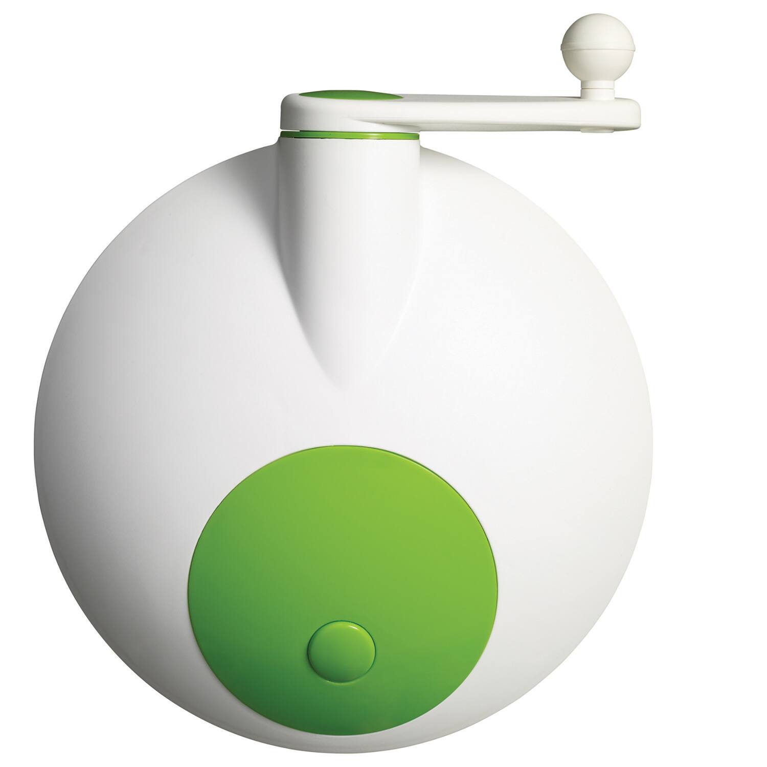Angle. Starfrit - Starfrit 093028-002-0000 5-qt. Salad Spinner, Green And White - green.