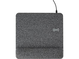 Allsop - PowerTrack Plush Foam Non-Skid Wireless Charging Mouse Pad - Gray
