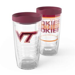 Tervis - Virginia Tech Hokies 2-Pack 16oz. Competitor & Emblem Tumbler Set - Multicolor