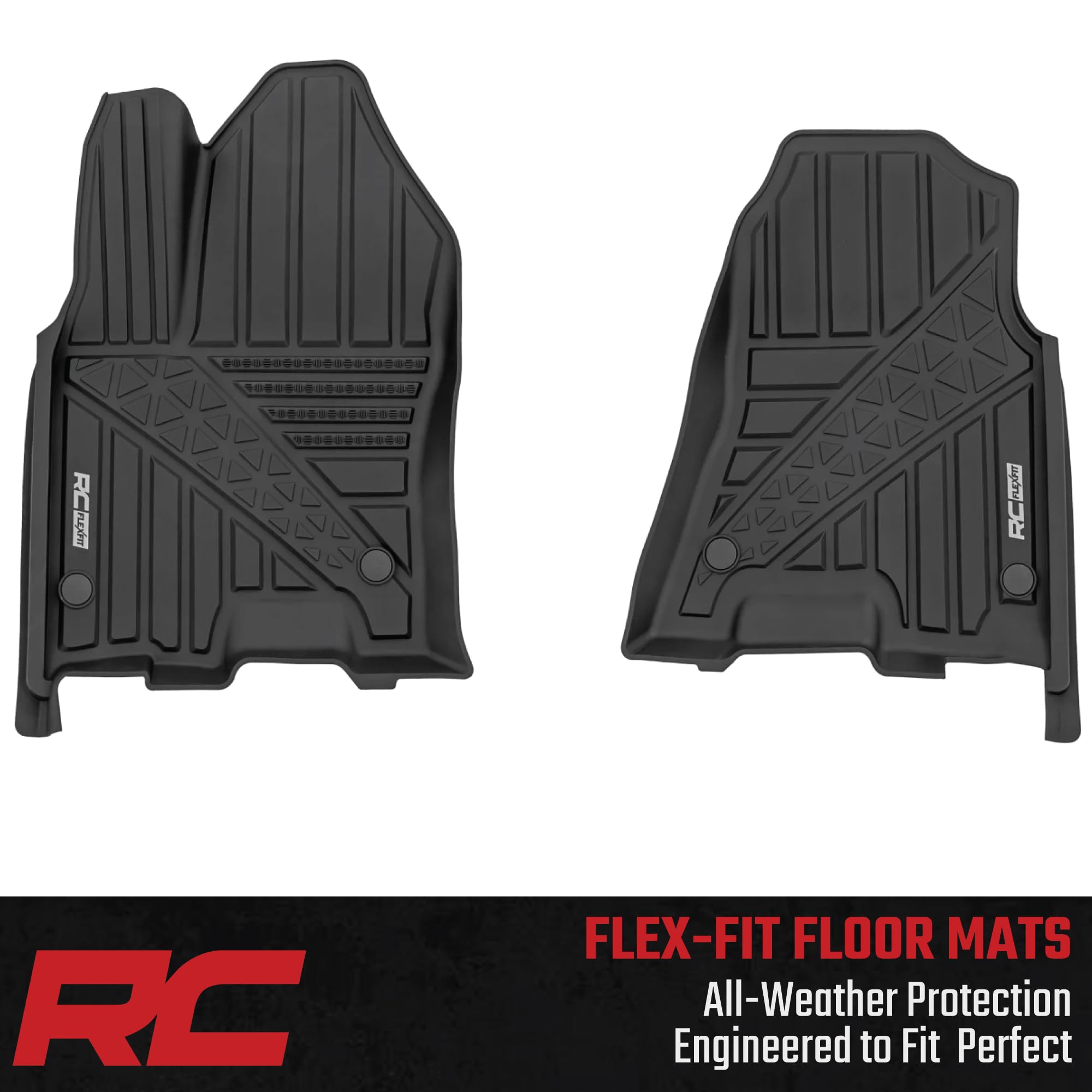 FLEX-FIT FLOOR MATS  
All-Weather Protection  
Engineered to Fit Perfect
