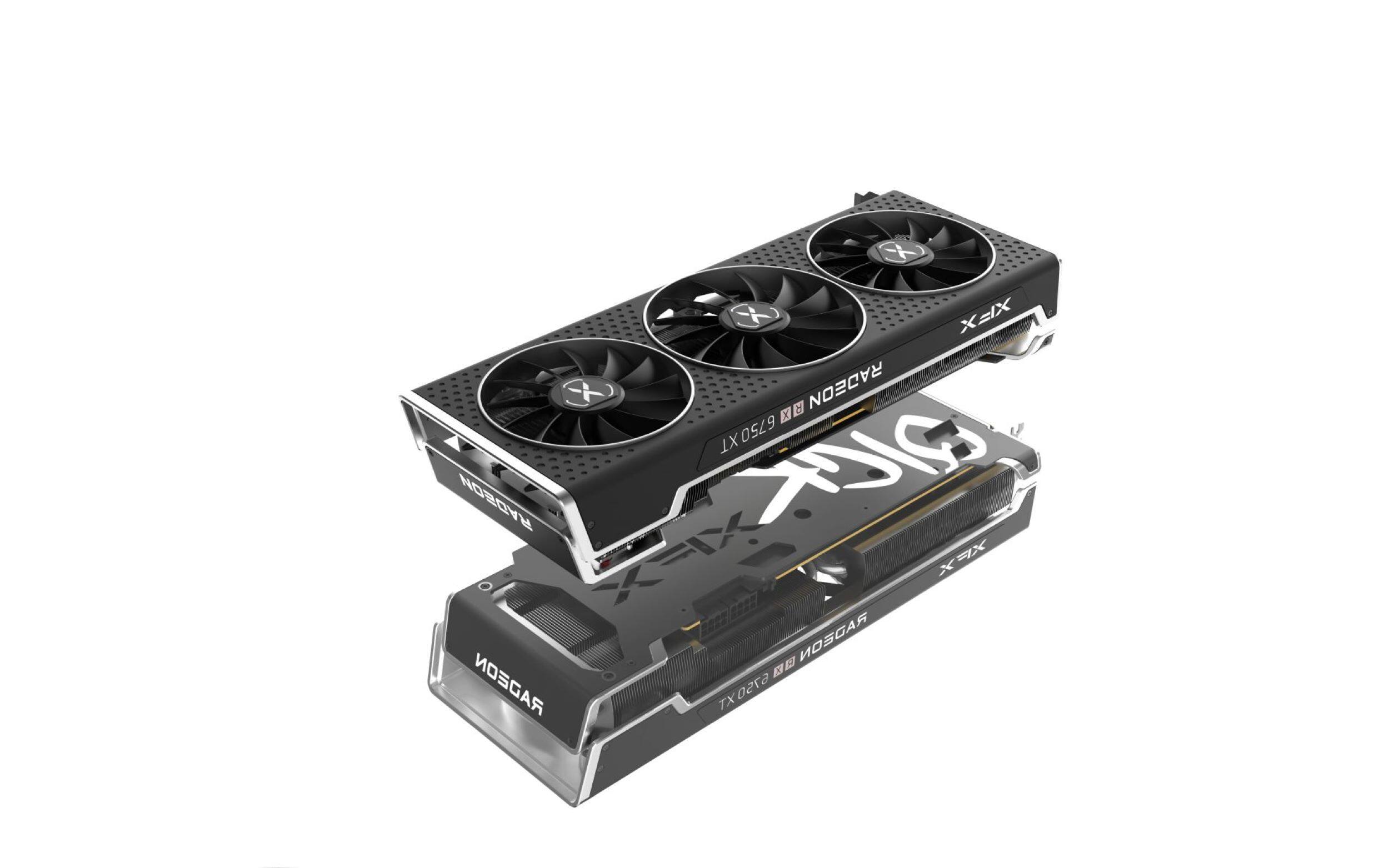 Alt View 18. XFX - SPEEDSTER QICK319 AMD Radeon RX 6750XT Core 12GB GDDR6 PCI Express 4.0 Gaming Graphics Card - Black.