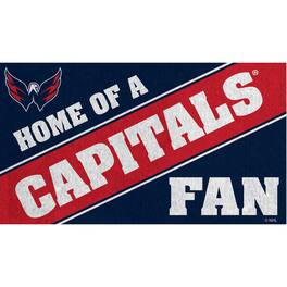 Evergreen Enterprises - Washington Capitals 18" x 30" Team Turf Mat - Multicolor
