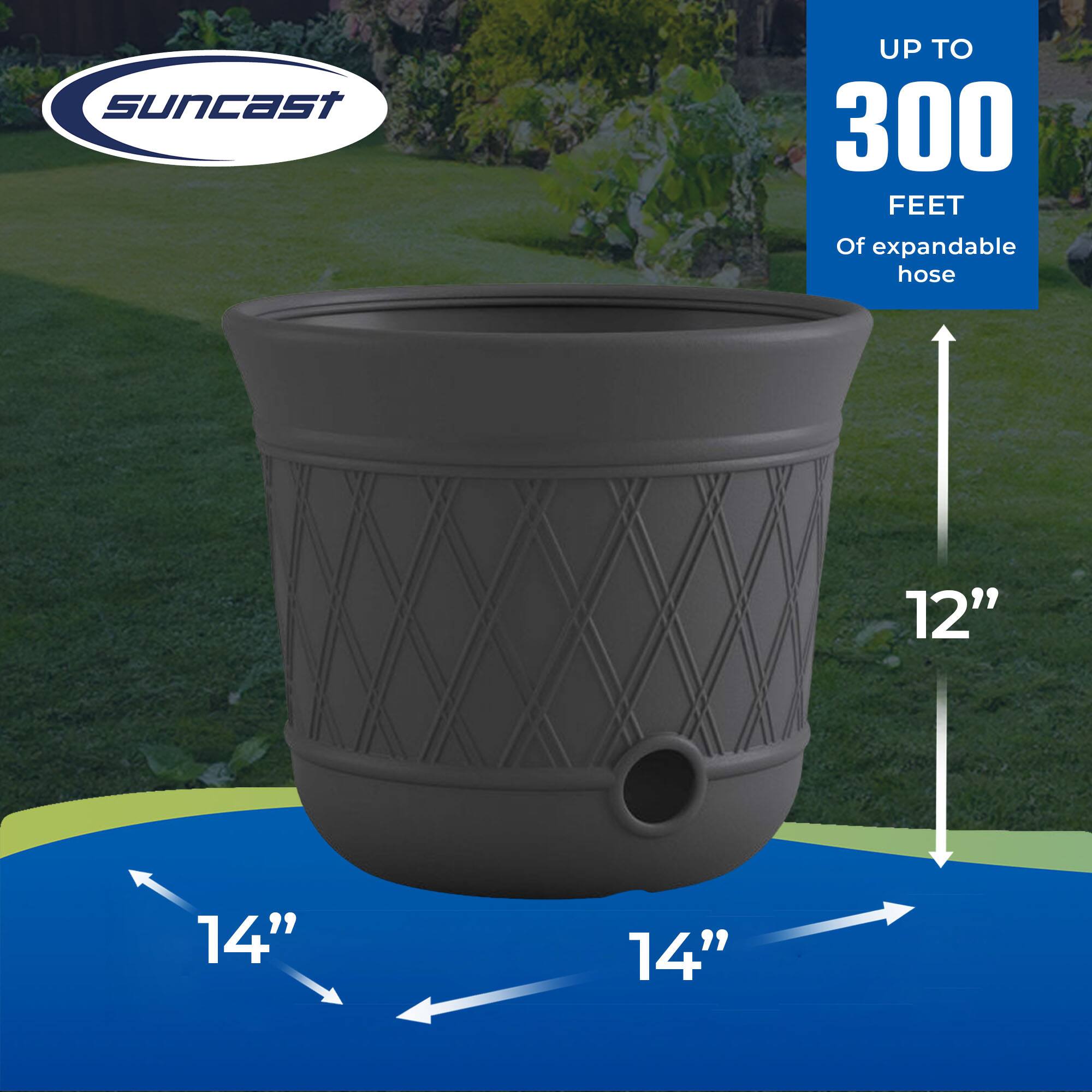 suncast  
UP TO 300 FEET  
Of expandable hose  
12"  
14"  
14"