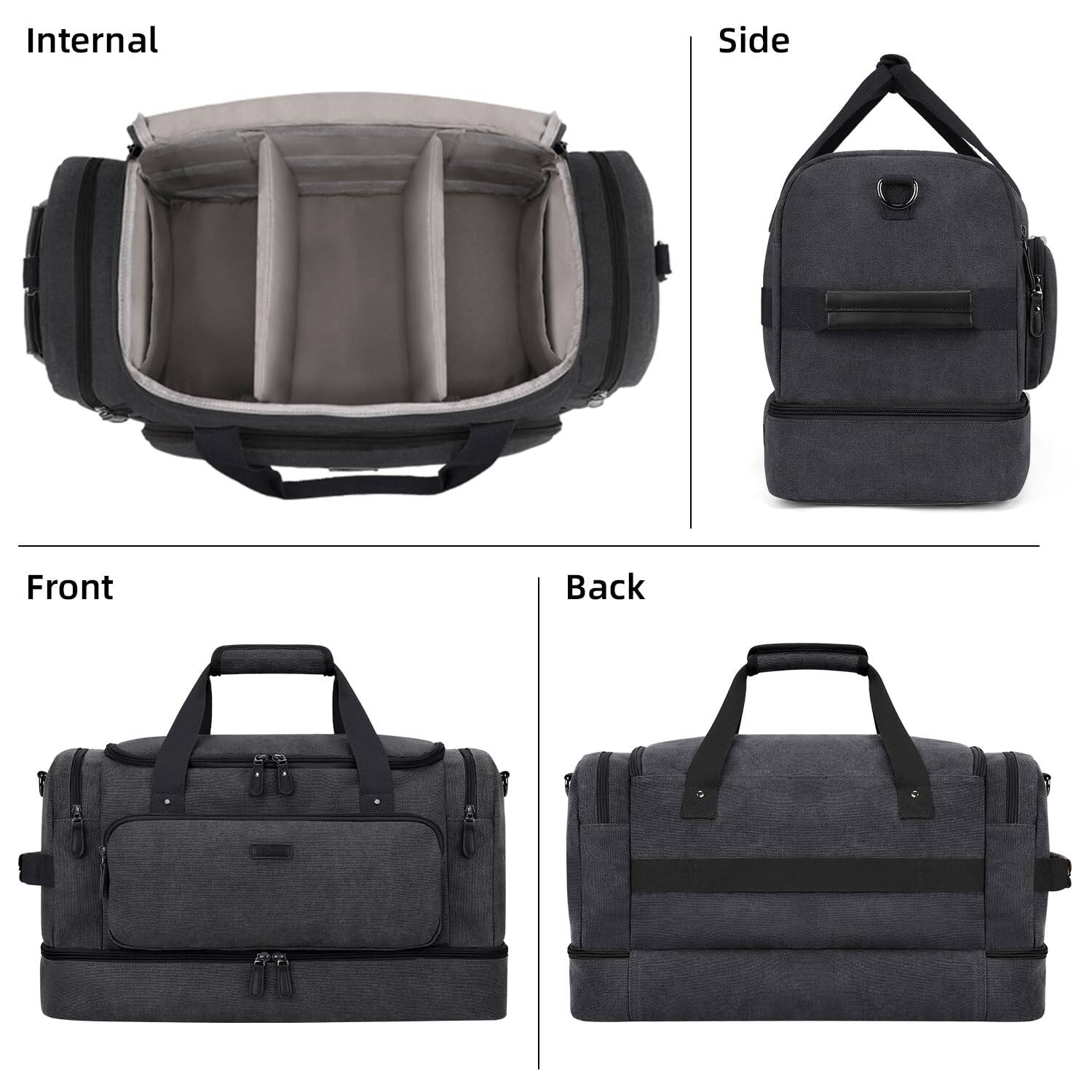 Paradigms Interiors Duffle Bag For Travel Canvas Duffel Bags Men Women ...