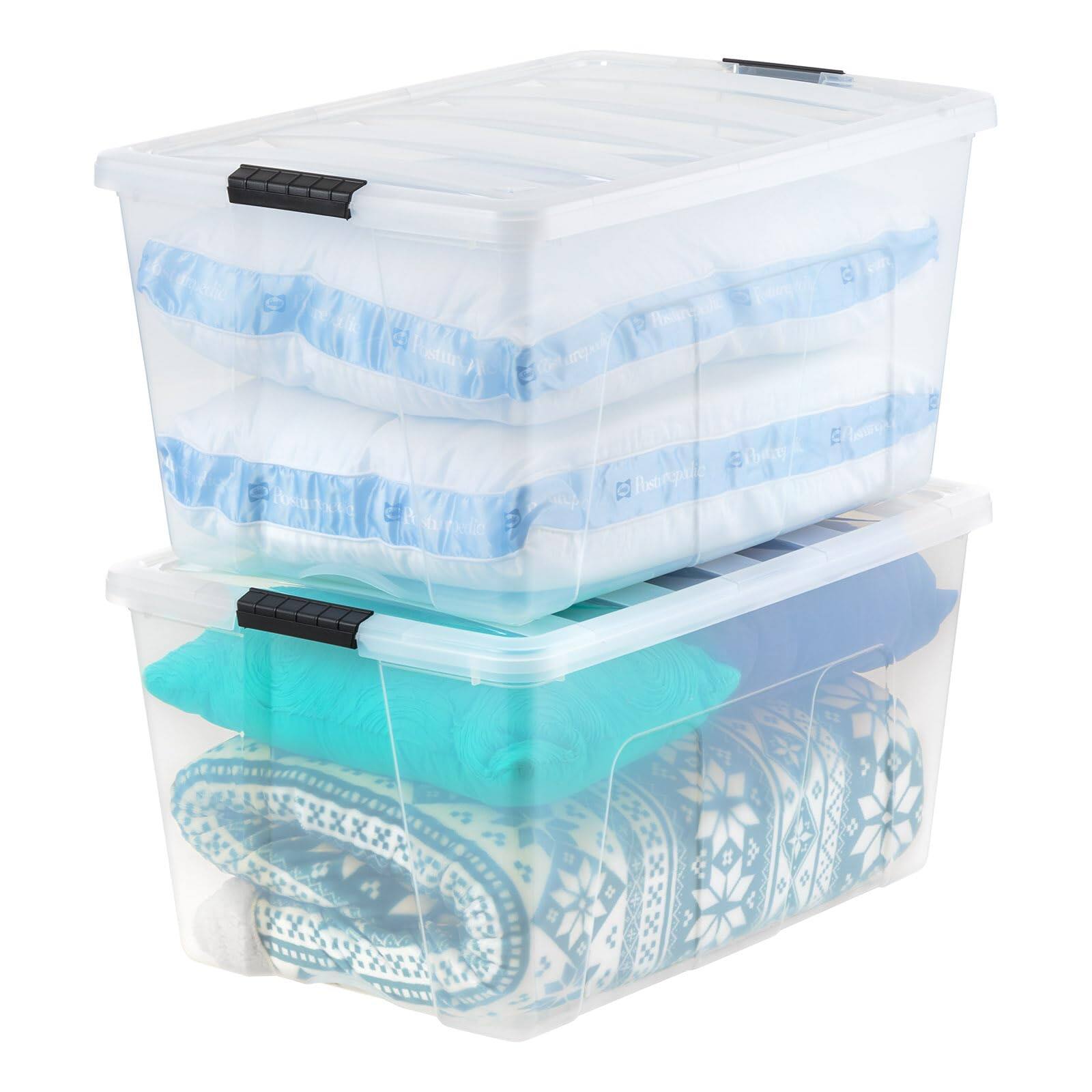 Clear 94 Qt 2 Pack