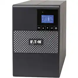 Eaton - 5P 850VA 600W 230V Line-Interactive UPS, C14 Input, 6 C13 Outlets, True Sine Wave, Cybersecure Network Card - Unknown