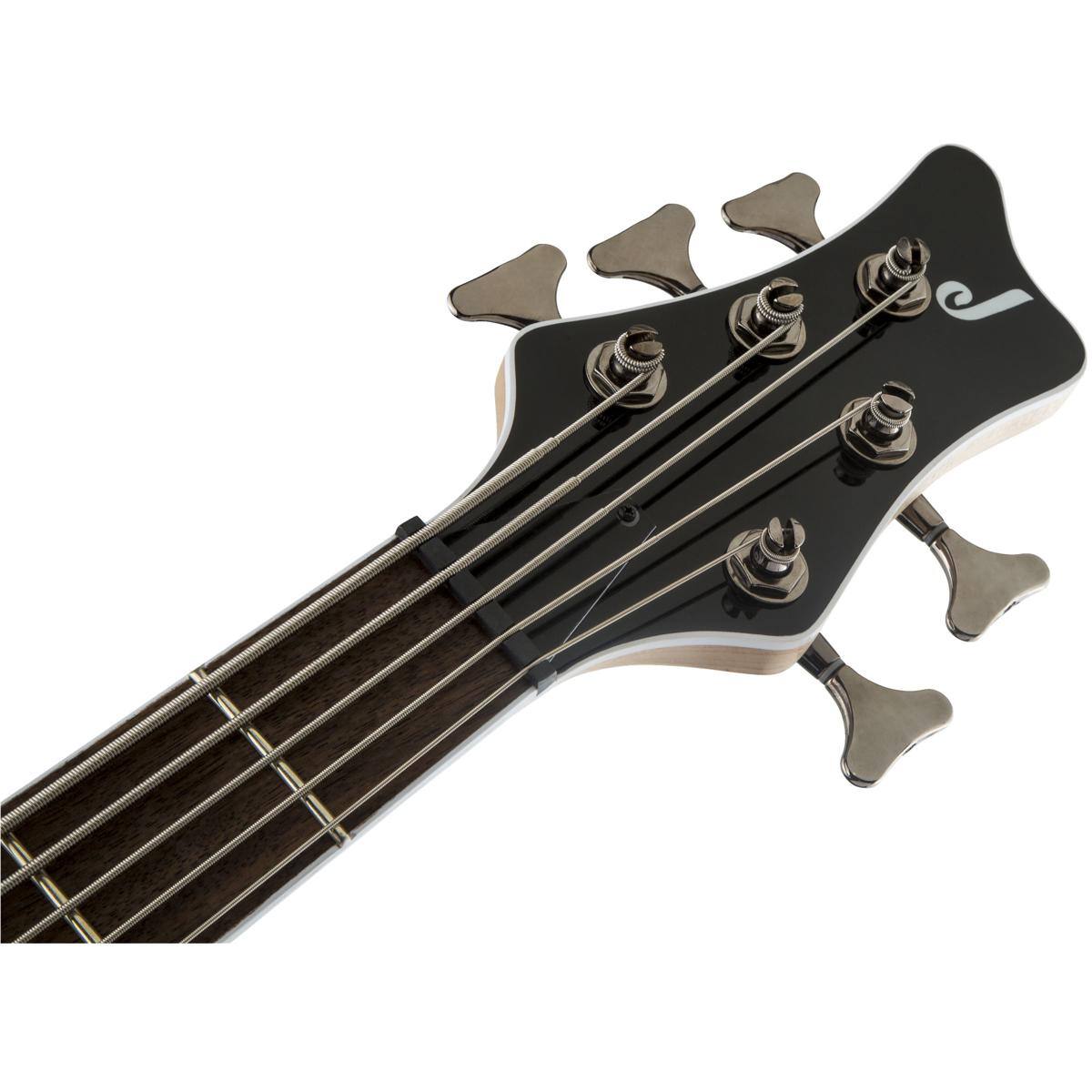 Alt View 7. Jackson - Jackson JS Series Spectra Bass JS3V Electric Guitar, Laurel Fingerboard, Satin Black.